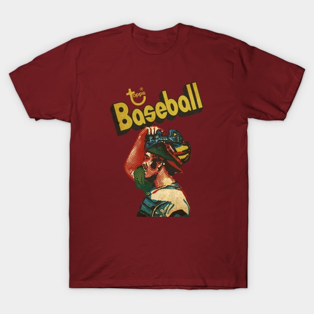VINTAGE BASEBALL - BASEBALL TOPPS 1985 T-Shirt by kedaiadon
